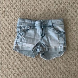 girls ripped jean shorts from kohl’s